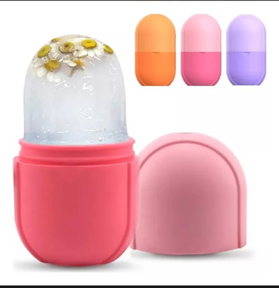Molde para Hielo Masajeador Facial