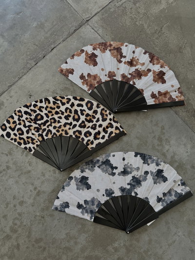 Abanicos estampados 