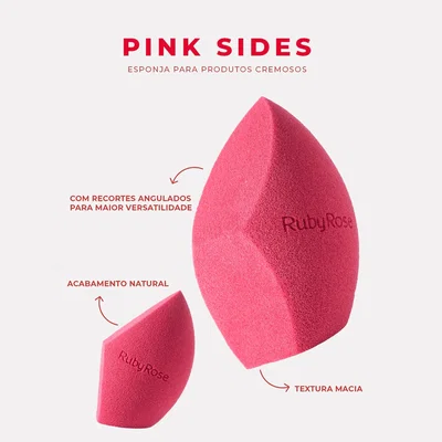 Beauty blender Pink Sides Rubyrose 