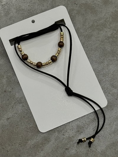 Collar Boho negro