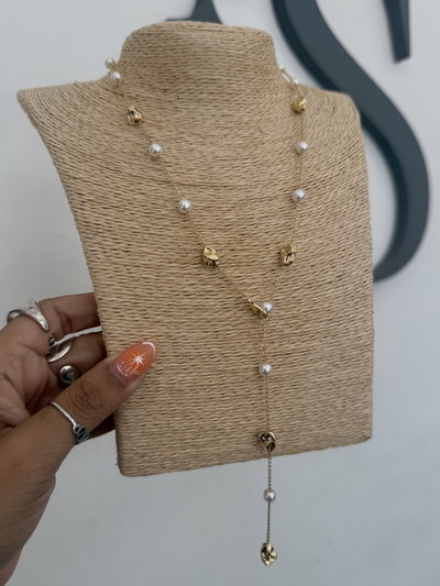 Cadena Corbatero Ocean bronce dorado 