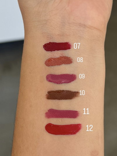 Labial Dúo Kiss Rubyrose (mitad matte y mitad gloss)