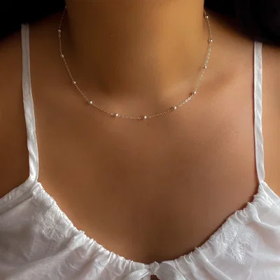 Cadena Tiffany Bolitas A.B 40-45cm