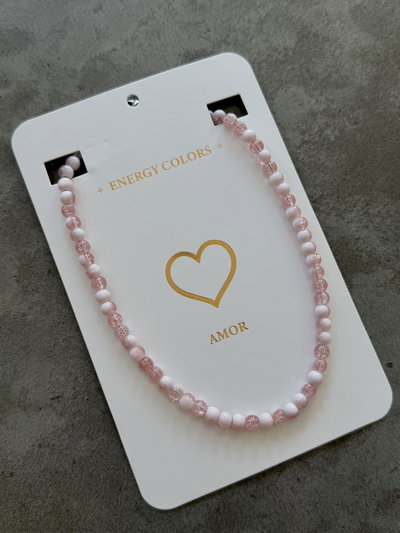 Collar Energy Rosa vieja 