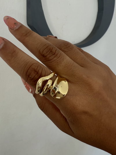 Anillo Chunky A.D | talle 18 