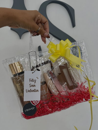 Bolsita PVC Love Brown 