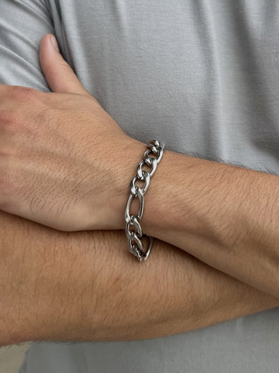 Pulsera Cubana Combinada A.Q Edge