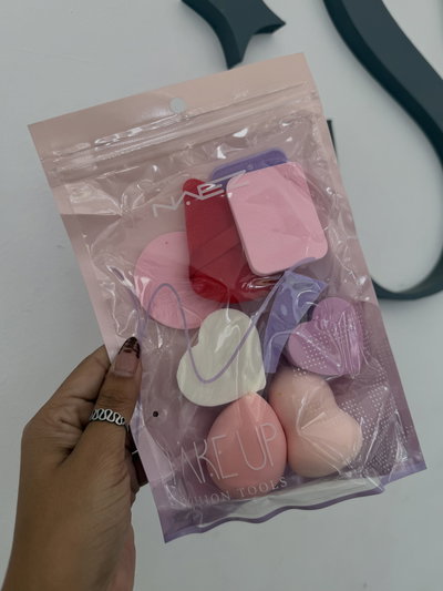 Set de 9 esponjas de maquillaje 