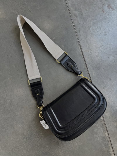 Mini Bag Zara Negra (Doble Correa)