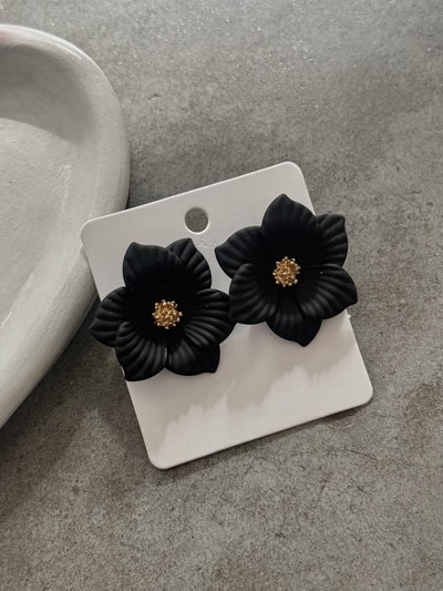 Aros Flor Botanic Negra