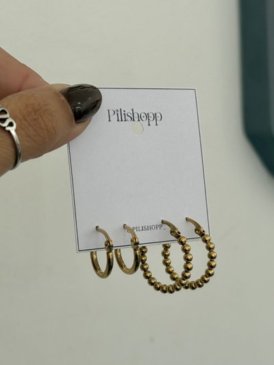 Set de Aros Esenciales Lucia A.D