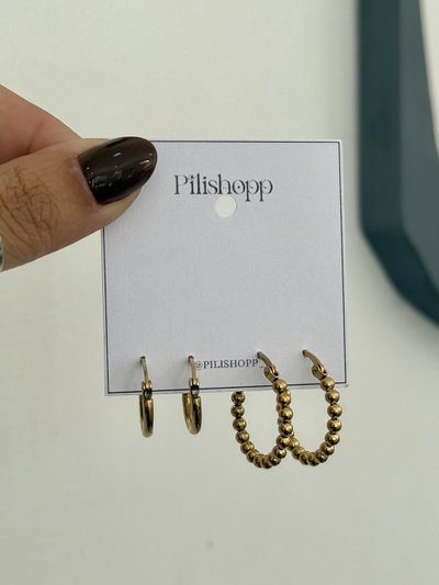Set de Aros Esenciales Lucia A.D