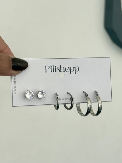 Set de Aros Esenciales Daisy A.Q