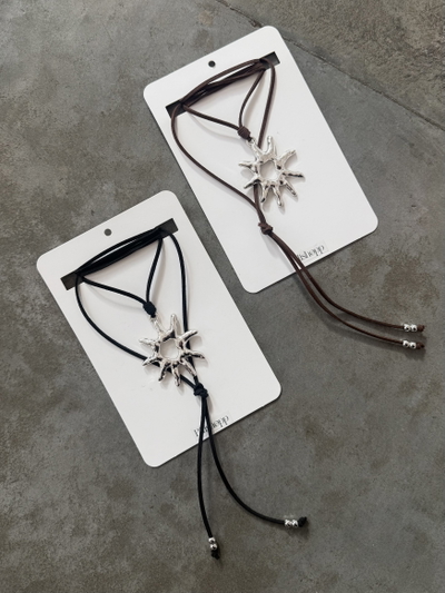 Chocker MV Sol Aura Plateado 