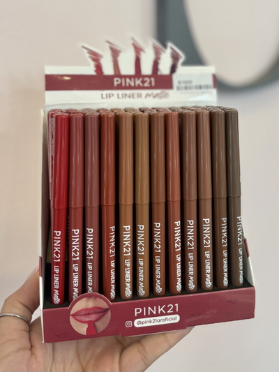 Delineador de Labios Pink21 Retráctil 
