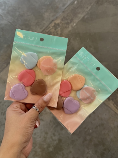 Set x5 mini esponjitas dedales 