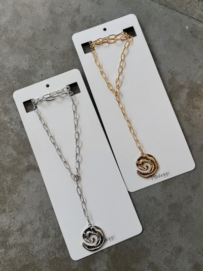 Collar Corbatero Espiral 