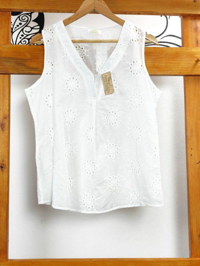 Musculosa Broderie GEMA
