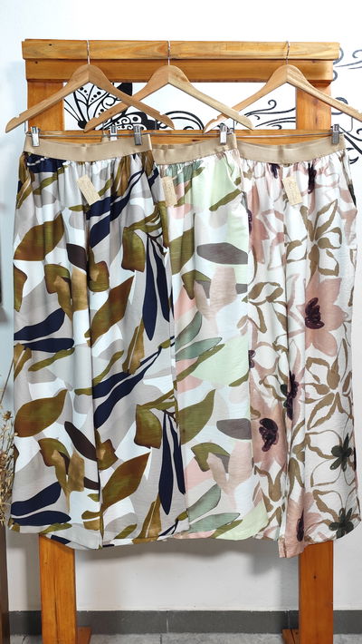 Palazo ABRIL Lino Estampado