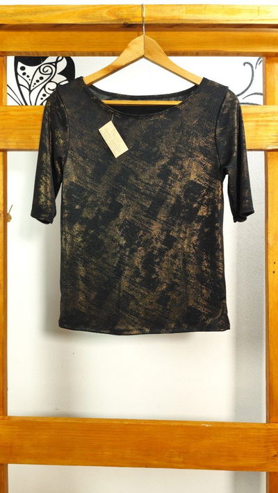 Remera GLORIA Jersey Brilloso