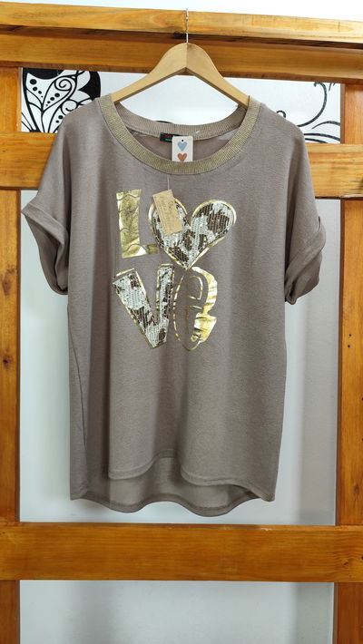 Remera Italiana LOVE