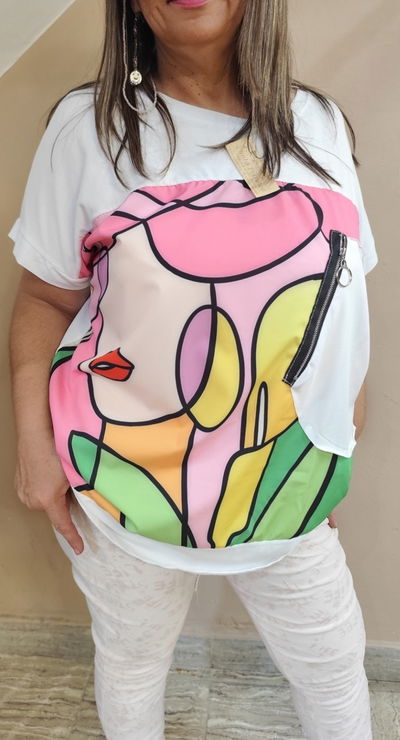 Remera Italiana ROSTRO