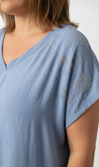 Remera Italiana SILVER