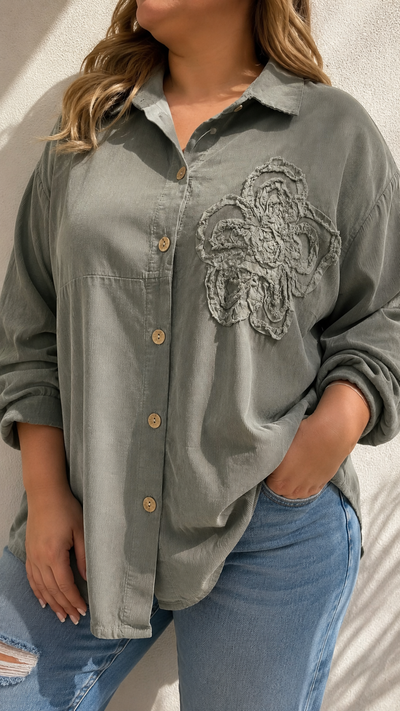 Camisa Italiana SALVIA