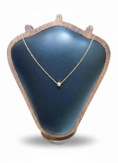 Choker (Gargantilla) enchapada oro 