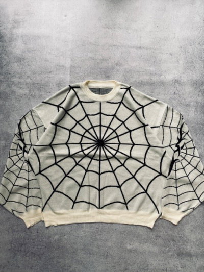 Sweater "Spider White"