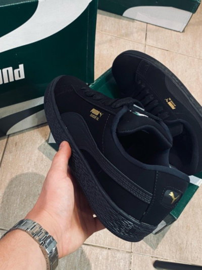 Pumas Suede XL Full Black