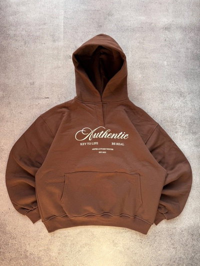 Hoddie Boxi "Autenthic" Chocolate