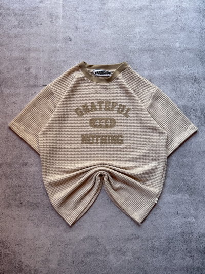 Remera Tejida "444" Beige