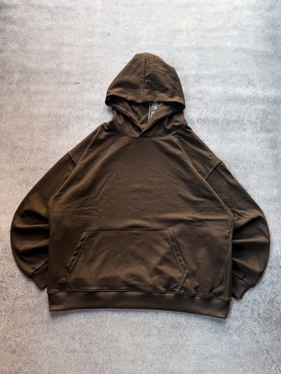 Hoddie "Basic" Marron