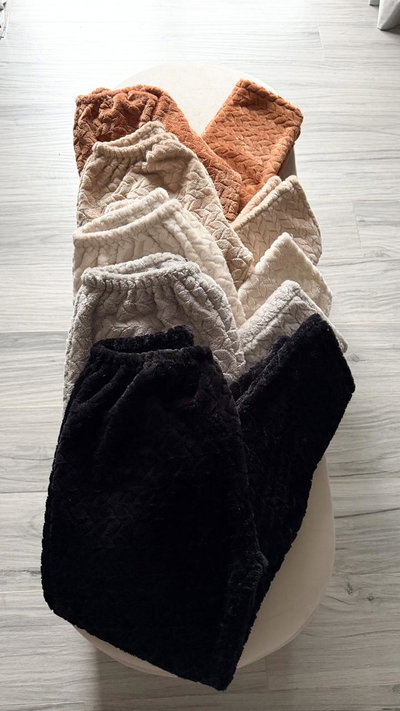 Pants soft trenzado liso