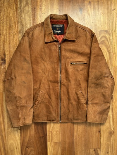 Campera de Cuero Wrangler T.M