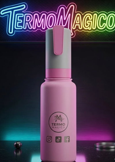 Termo Mágico Nuevo Modelo Color Rosa