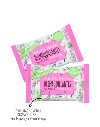 TYL Toallitas Húmedas Desmaquillantes a prueba de Agua