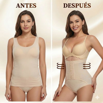 Faja Reductora + Braga Adelgazante Moldeadora