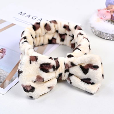 Vincha Spa Moño con Lunares