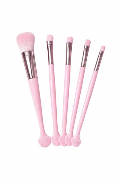 Set de 5 Brochas de Maquillaje Cola de Pez