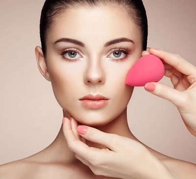 Esponja de Maquillaje Puff Pack x12