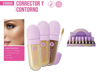 PINK 21 Corrector & Contorno Soft Matte