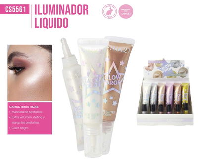 PINK 21 Iluminador Líquido Drop Glow