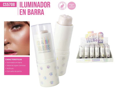 PINK 21 Iluminador en barra Glowy Teens