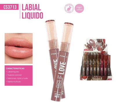 PINK 21 Labial Líquido Self Love