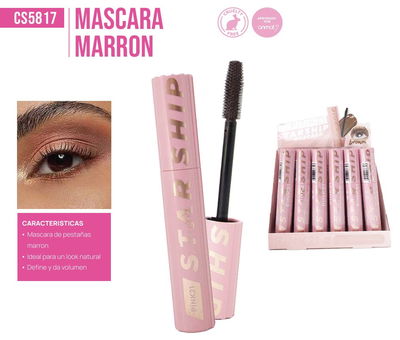 PINK 21 Máscara de Pestañas Brown Starship