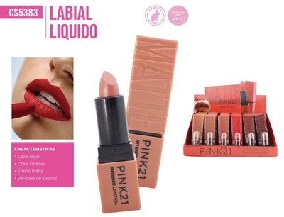 PINK 21 Labial Barra Intense Matte