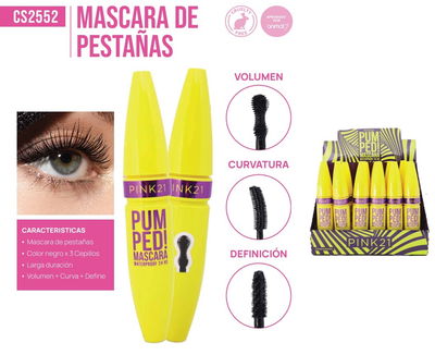 PINK 21 Máscara de Pestañas Pumped 