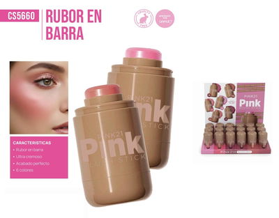 PINK 21 Rubor en Barra Stick